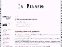 Tablet Screenshot of larenarde.fr